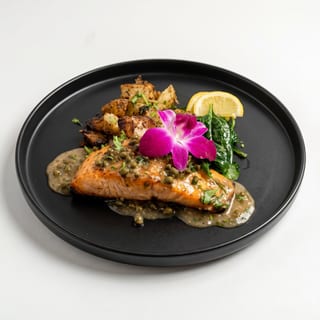Salmon Piccata