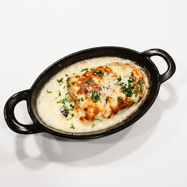 Eggplant Parmigiana.